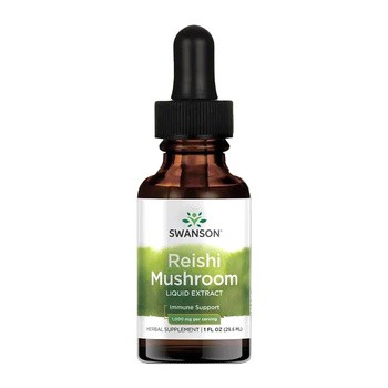 Swanson Reishi Mushroom, płyn, 29,6 ml