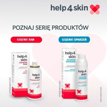 Help4Skin Gojenie Pęknięć Skóry, plaster w żelu, 7 ml
