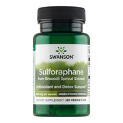 Swanson Sulforafan, kapsułki, 60 szt.