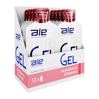 Zestaw ALE  Gel Strawberry Banana, 10 szt.