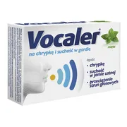 Vocaler mięta, pastylki do ssania, 12 szt.