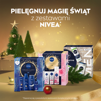 Zestaw Nivea, Moment of Care, odżywcze mleczko do ciała, 250 ml + Creme Care, żel pod prysznic, 250 ml