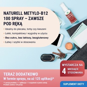 Naturell Metylo-B12 100, spray, 25 ml