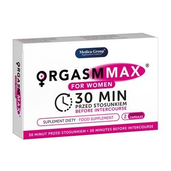 Orgasmmax for women, 2 kapsułki