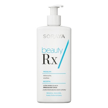 Soraya Beauty Rx, ultra nawilżająca emulsja do ciała, 250 ml