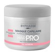 Byphasse Hair Pro, Liss Extreme, maska do włosów ułatwiająca prostowanie, 500 ml