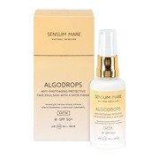 Algodrops Satin, kremowa emulsja ochronna przeciw fotostarzeniu SPF 50+, 50 ml