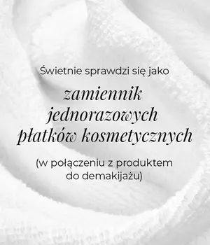 Veoli Botanica, MAKE IT WITH gLOVE, hipoalergiczny ręcznik do twarzy, 1 szt.