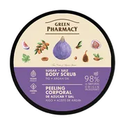Green Pharmacy, peeling cukrowo-solny do ciała, figi i olejek arganowy, 200 ml