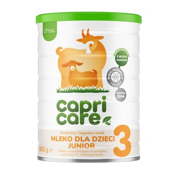 Capricare 3 Junior, mleko dla dzieci, uzupełniające w proszku, powyżej 12. miesiąca życia, 800 g