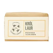 Mydlarnia 4 Szpaki, naturalne mydło w kostce, Król Laur, 110 g