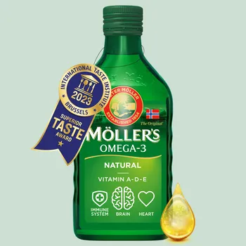 Mollers Tran Norweski naturalny, płyn, 250 ml