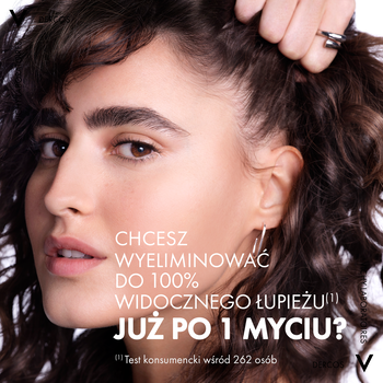 Vichy Dercos, szampon przeciwłupieżowy, włosy suche, 200 ml