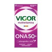 Vigor Multiwitamina ONA 50+, tabletki, 90 szt.