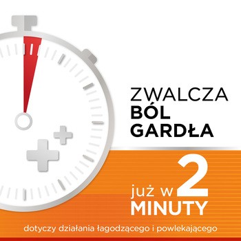 Strepsils Intensive bez cukru pomarańczowy, 8,75 mg, pastylki twarde, 24 szt.