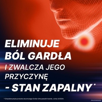 Orofar Ultra, 8,75 mg, pastylki twarde, 24 szt.