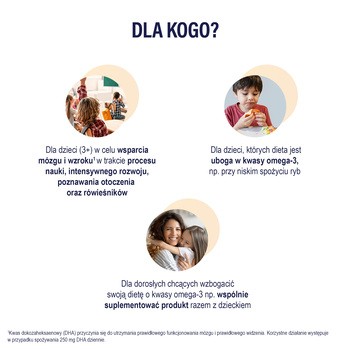Naturell Omega 3 Uczeń, żelki, smak cytrusowo-truskawkowy, 27 szt.