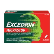 Excedrin MigraStop, 250 mg + 250 mg + 65 mg, tabletki powlekane, 10 szt.