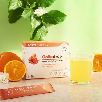 Colladrop Forte, kolagen 10000 mg, proszek, saszetki, 30 szt.