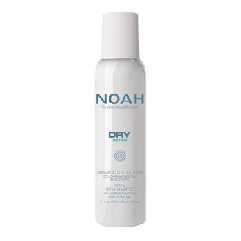 Noah Dry Detox Spray Shampoo, detoksykujący suchy szampon z węglem roślinnym, 200 ml