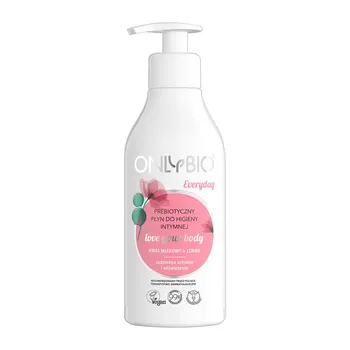 OnlyBio Everyday, prebiotyczny płyn do higieny intymnej, 250 ml