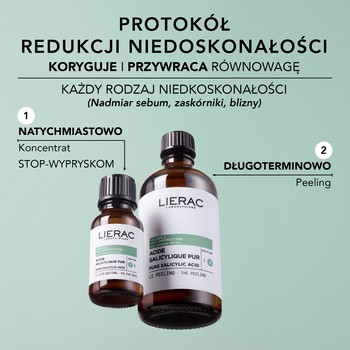 Lierac Protocols, koncentrat stop-wypryskom, 15 ml