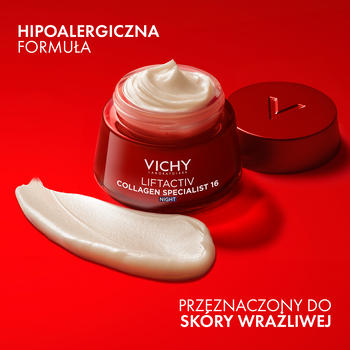 Vichy Liftactiv Collagen Specialist 16, krem na noc, 50 ml