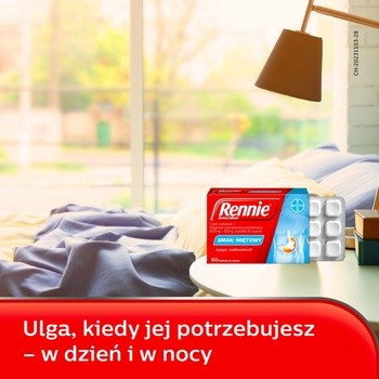 Rennie Antacidum, 680mg + 80mg, tabletki do ssania, 60 szt.