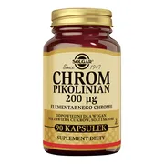 Solgar Chrom Pikolinian 200 µg, kapsułki, 90 szt.