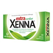 Xenna Extra Comfort, tabletki drażowane, 10 szt.