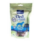 Life Dog Deli Snack Fish Fillets, suszone filety rybne dla psów, 100 g