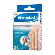 Viscoplast, wrażliwa skóra, plastry mix, 24 szt.