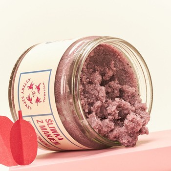 Mydlarnia 4Szpaki, Peeling cukrowy, śliwka z makiem, 250 ml