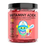 ADEK, żelki,witaminy,dla dzieci i dorosłych,120 szt