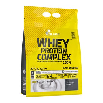 Olimp Whey Protein Complex 100%, proszek, smak ciastko z kremem, 2270 g