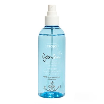 Ziaja GdanSkin, skóra&woda, nawilżająca mgiełka zapachowa do twarzy i ciała, 200 ml