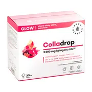Colladrop Glow, kolagen 5000 mg, proszek, saszetki, 30 szt.