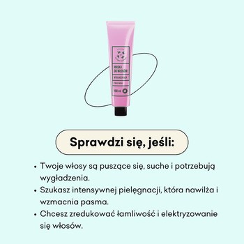 Mydlarnia 4 Szpaki, wygładzająca maska do włosów, pokrzywowa, 190 ml