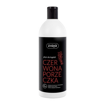Ziaja, płyn do kąpieli, czerwona porzeczka, 500 ml