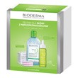 Zestaw Bioderma Sebium, serum, 30 ml + woda micelarna, 500 ml + GLOV płatki, 3 szt.