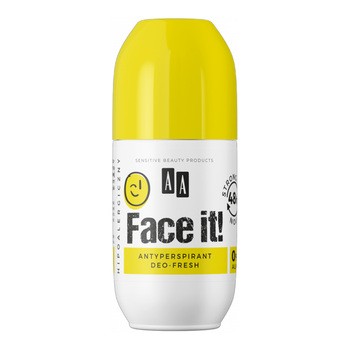 AA Face it, antyperspirant roll-on, 50 ml