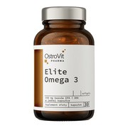 OstroVit Pharma Elite Omega 3, kapsułki miękkie, 30 szt.