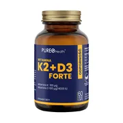 Pureo Health K2Mk7+D3 Forte, kapsułki, 60 szt.