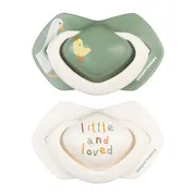 Canpol Babies, smoczek silikonowy Light touch 18 m+ symetryczny Goose, 2 szt.