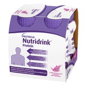 Nutridrink Protein, płyn o smaku owoców leśnych, 4 x 125 ml