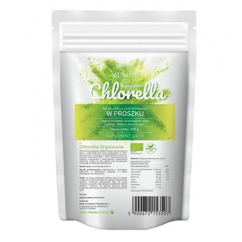 KENAY Chlorella Organiczna, proszek, 200 g
