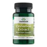Swanson Cinnamon Extract (Cynamon Ekstrakt), kapsułki, 90 szt.