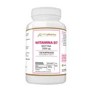 Witamina B7 Biotyna 2500 mcg, kapsułki, 120 szt.
