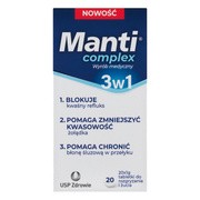 Manti Complex, tabletki do rozgryzania i żucia, 20 szt.