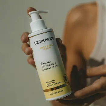 Uzdrovisco Body & Face Ritual, balsam rozświetlający do ciała i twarzy, 200 ml
